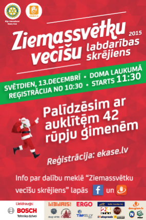 Ziemassvētku vecīšu skrējiens 2015