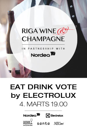 "EAT DRINK VOTE" by Electrolux