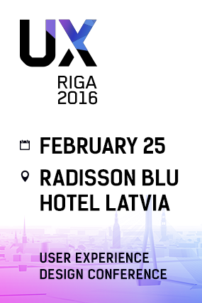 UX Riga 2016