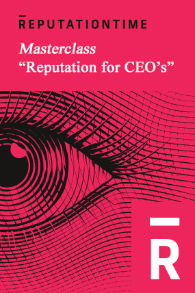 Masterclass "Reputation for CEO's" by Christophe Ginisty