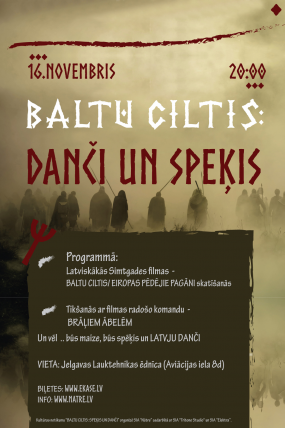 BALTU CILTIS: DANČI UN SPEĶIS