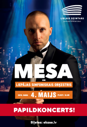 MESA UN LIEPĀJAS SIMFONISKAIS ORĶESTRIS