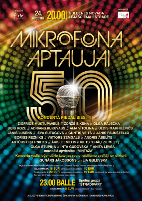 Pasākums “MIKROFONA aptaujai 50”