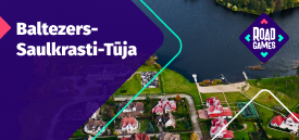 Roadgames piedzīvojumu orientēšanās spēle maršrutā Baltezers-Saulkrasti-Tūja!