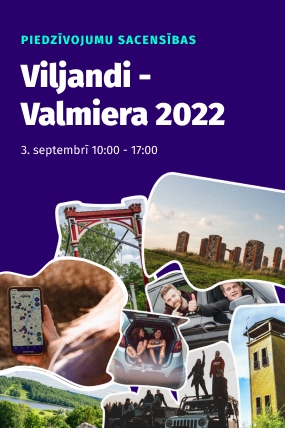 Roadgames piedzīvojumu sacensības komandām "Vīlande-Valmiera 2022"