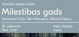 Muzikāla dzejas izrāde "Mīlestības gads"