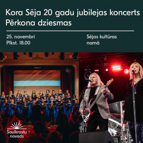 Kora Sēja 20 gadu jubilejas koncerts Pērkona dziesmas