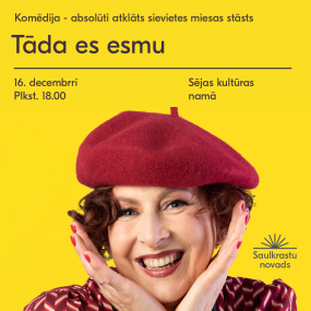 "Tāda es esmu" komēdija - absolūti atklāts sievietes miesas stāsts